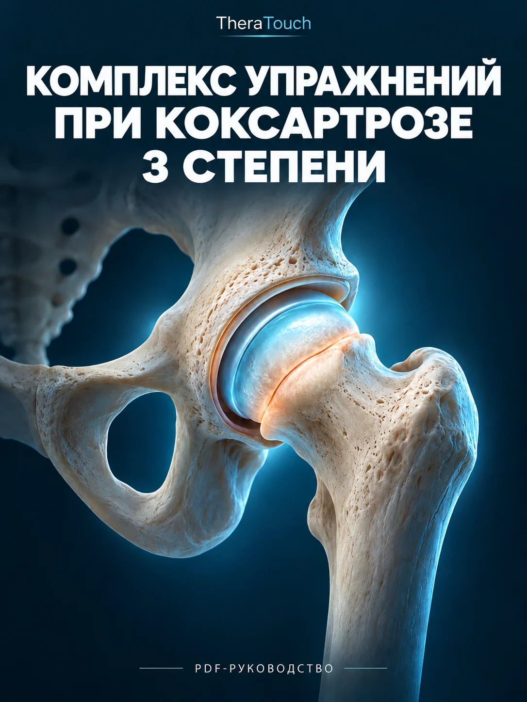 Обложка PDF «Комплекс упражнений при коксартрозе 3 степени»