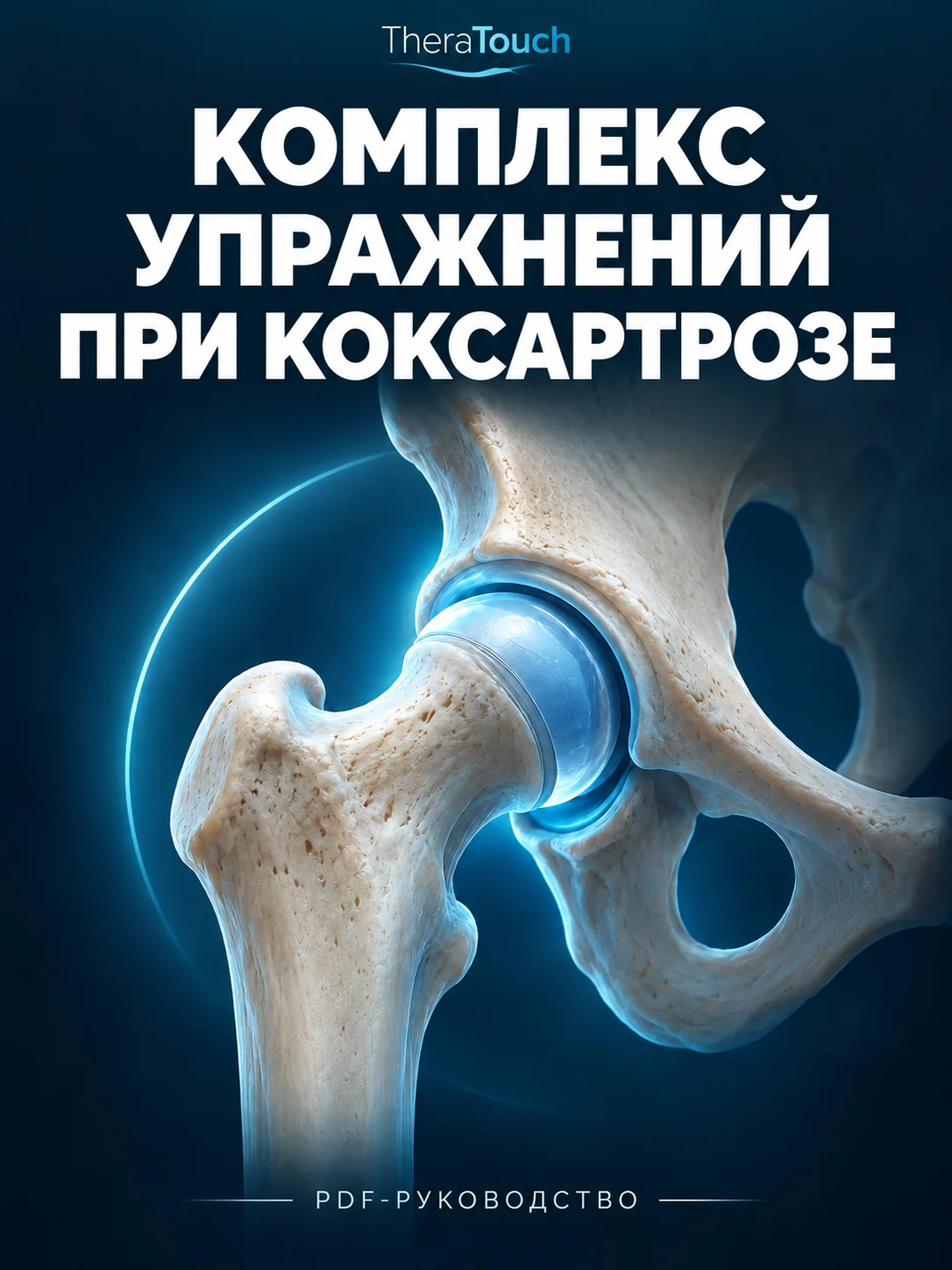 Обложка PDF «Комплекс упражнений при коксартрозе»
