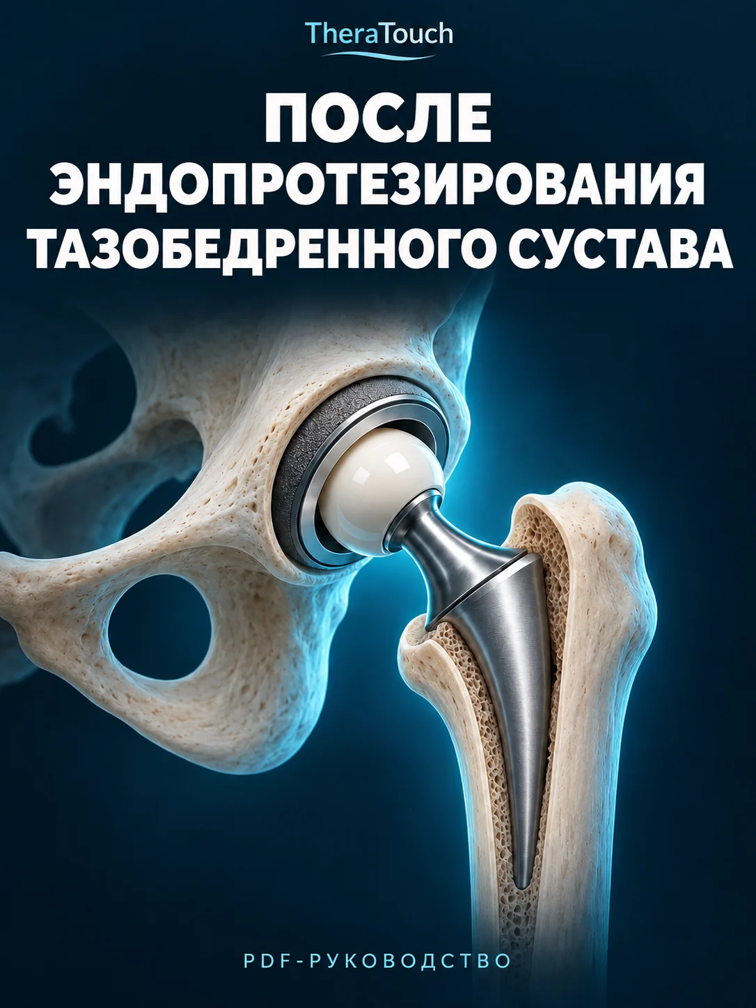 Обложка PDF «После эндопротезирования тазобедренного сустава»